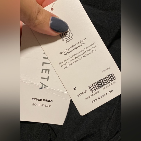 ATHLETA Ryder Dress // Black - Picture 12 of 16